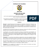 Decreto 2434 2006