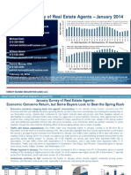 Credit Suisse Survey of Real Estate Agents Jan. 2014 Results