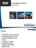 Smartplant 3D Common Task: Process, Power and Marine Division