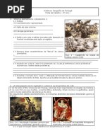 História e Geografia de Portugal.6º ano. Terramoto e invasões francesas