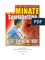 Dominate Sports Betting