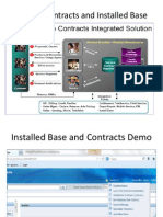 Service Contracts and Installed Base Review