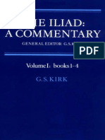 The Iliad a Commentary Volume 1 Books 1 4