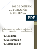 Procesos de Control de Población Microbiana