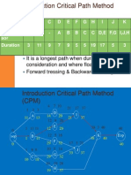 CPM Critical Path Method Introduction