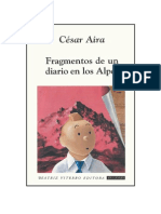 159249087 Aira Cesar Fragmentos de Un Diario en Los Alpes Doc