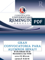 Convocatoria Alumnos Sena