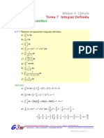 Ejercicios Resueltos Integral Definida