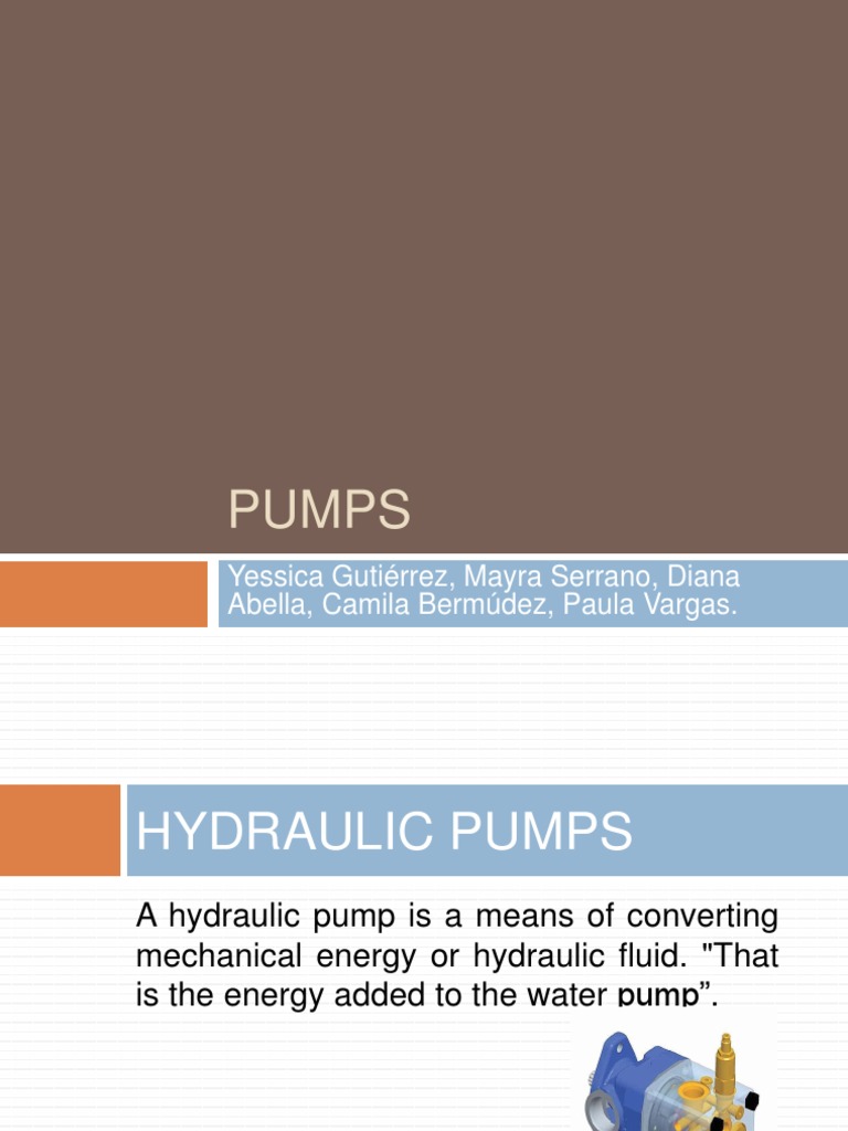 Hydraulic Pumps Explained Types, Components & Uses PDF Pump Piston