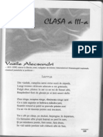 Antologie de Texte Literare Clasa III