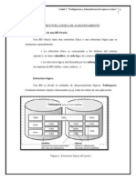 Configuracion de Espacio en Oracle