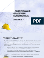 Zadatak 7 - Projektovanje 