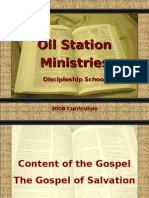 Oil Station Ministries - Content of The Gospel - The Gospel of Salvation