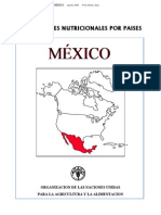 FAO - PERFILES NUTRICIONALES POR PAISES
MEXICO