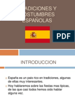 Tradiciones y Costumbres Españolas