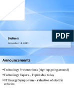 Biofuels: November 14, 2013