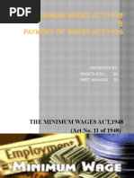 Download Payment of wages act n Minimum wages act by vandita SN20745405 doc pdf