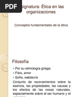 Presentación conceptos esenciales de la ética y la moral