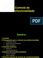 Controle de Constitucionalidade TUDO