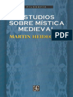 Heidegger Martin - Estudios Sobre Mistica Medieval
