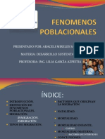 FENOMENOS POBLACIONALES