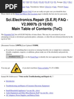 Sams Electronics Repair FAQ 2004