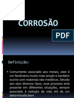 Corrosão Revisão