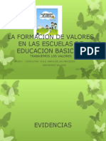 La Formacion de Valores