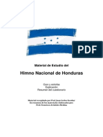 materialde estudio del himnonacional de Honduras