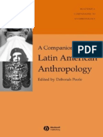 Poole-A Companion To Latin American Anthropology