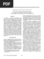 A Dynamically Reconfigurable Parallel Pixel Processing System