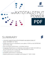 Maxtotalotput Power: Capitals