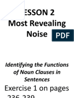 Identifying Noun Clause Functions