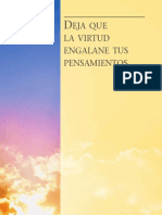 Deja Que La Virtud Engalane Tus Pensamientos