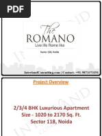 Supertech Romano Sector 118 Noida