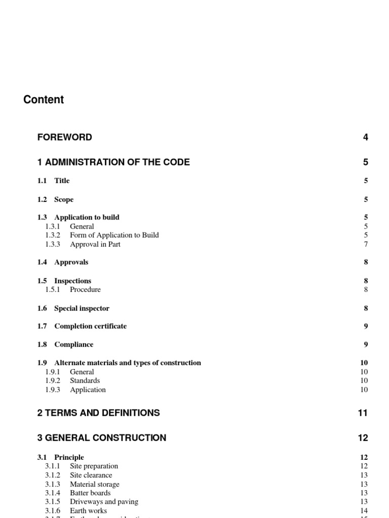 Trinidad & Tobago Small Building Code (Draft) PDF Roof Wall