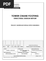 Download 179134494 Tower Crane Footing Structural Design for All Cranes PDF by mordidomi SN207494089 doc pdf