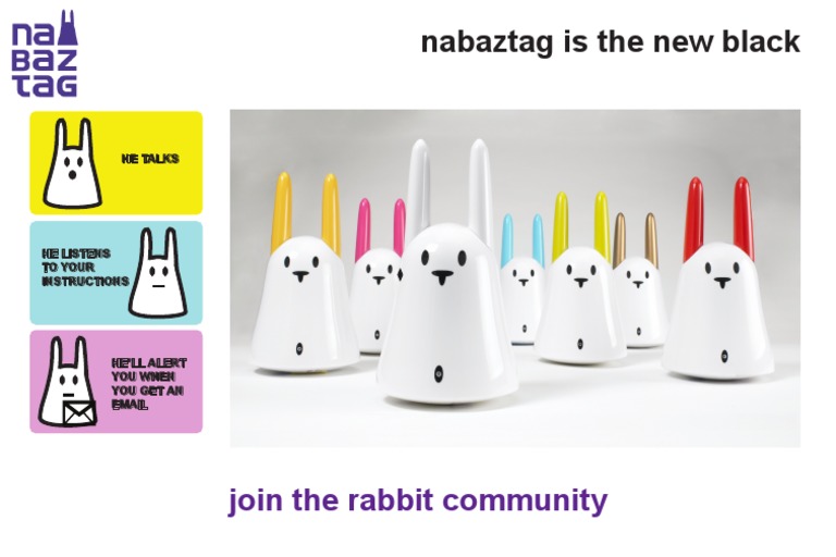 Nabaztag: The Smart Rabbit Companion | PDF