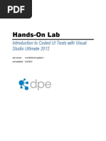 Download Introduction to Coded UI Tests With Visual Studio Ultimate 2012 by Mahesh Reddy Gade SN207502587 doc pdf
