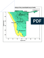 036_Namibia Long-Term Annual Rainfall Map