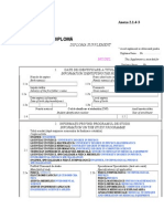 Anexa 2.1.4-3 Model Diploma Supliment