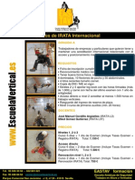 Programa Cursos IRATA 13 - 06 PDF