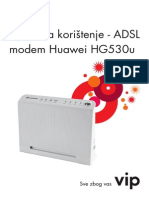 Vip ADSL, Upute Za Korištenje, Huawei HG530u