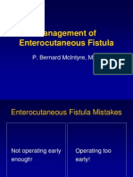 Management of Enterocutaneous Fistula: P. Bernard Mcintyre, M.D
