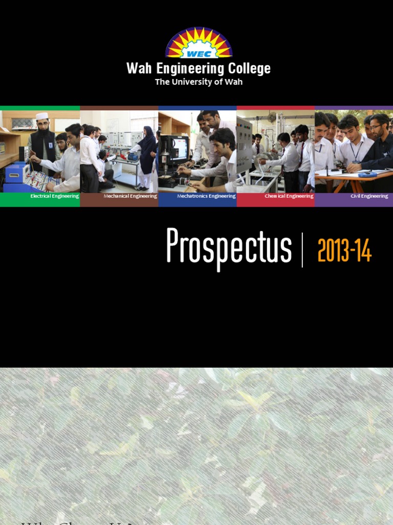 WEC - Prospectus 2013 | PDF | Electrical Engineering | Telecommunication