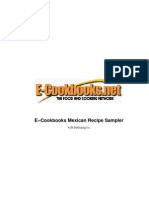 E-Cookbooks Mexican Recipe Sampler