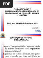 1 FORMAÇÃO CONTINUADA EDUCACAO INFANTIL 2012