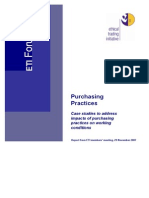 Purchasing Practices, Case Studies and Report - 0