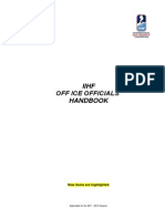 Off Ice Officials Handbook 2011-12