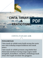 Cinta Tanah Air Dan Patriotisme Power Point